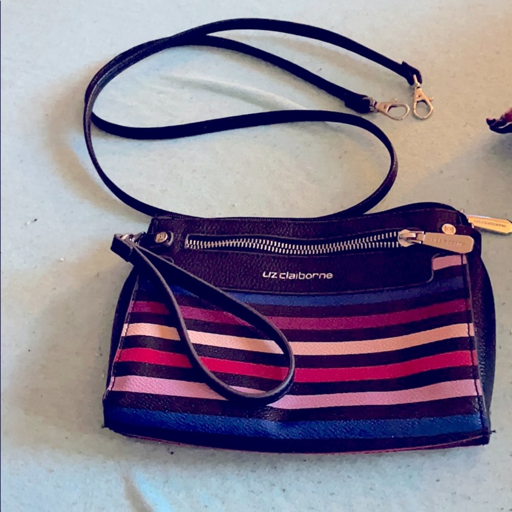 Brand new Liz Claiborne clutch with strap